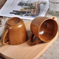 Meilleur prix, tasse à café en bois d'acacia, écologique, faite à la main, moderne, luxueuse, 400 ml, pour usage domestique, avec poignée, vente en gros d'usine