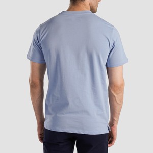 Fabricant de T-shirts décontractés à coupe régulière, en coton léger, production en gros - Product Image 2