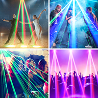 Mini projecteur à faisceau mobile DJ Disco Light 30W LED DMX512 avec télécommande, effet stroboscopique, lumière de scène