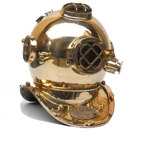 Casco de Buceo Náutico Marítimo Mark V, Casco de Latón Sólido para Buceo Profundo, Casco de Buceo Vintage, Decoración Náutica Marina - Product Image 5