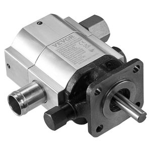 Pompa Idraulica a 2 Stadi 3000PSI per Spaccalegna, 13GPM con 1 Ingresso e 1/2 Uscita NPT, 3600 RPM, Pompa in Alluminio - Product Image 1