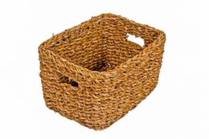 Panier de rangement rustique en fibre de varech écologique pour la décoration de la maison, l'étagère, la cuisine, prix abordable - Product Image 3