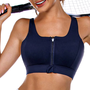 Breathable <b>Top</b> Selling <b>Women</b> <b>Compressed</b> Sports Bra for Ladies Pakistan Manufacture Made Logo Sublimation Sports Bra - Product Image 3