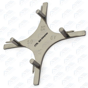 Instrumentos Dentales Profesionales: Brackets Metálicos Ortodónticos Star Boone con Calibrador, Equipos Dentales - Product Image 5