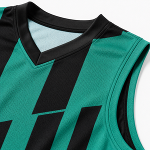 ชุดเสื้อและกางเกงบาสเก็ตบอลแบบสั่งทำพิเศษสำหรับทีมชายและเยาวชน - Product Image 6
