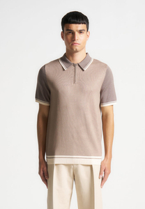 Polo pour homme léger à manches courtes, col classique, idéal pour l'été, les activités de plein air et le quotidien – Gris, tendance et confortable - Product Image 2