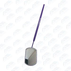 Instruments de soins de beauté, miroirs professionnels pour vérifier les cils, miroir d'inspection des cils, miroir pour greffe de cils, acier inoxydable - Product Image 2