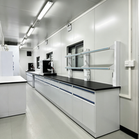Laboratoire de pathologie mobile clé en main en conteneur, laboratoire à salle blanche personnalisée pour usage clinique