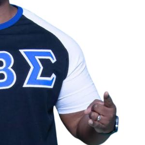 Camisa Negra Premium Phi Beta Sigma para Hombre, Ajuste Cómodo, Ropa de Fraternidad Griega de Alta Calidad, Uso Diario Informal - Product Image 3