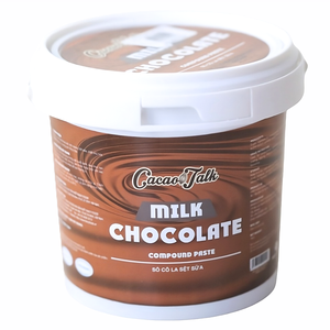 Chocolate Líquido Compuesto de Leche al por Mayor, Pasta de Cacao 1KG, para Uso en Repostería, Ingredientes de Confitería, HALAL, OEM/ODM, Envío Global - Product Image 1