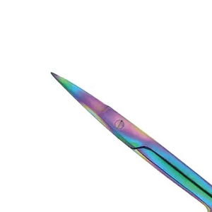 Wholesale Hot Selling Multi Color Nail Scissors Private Label Customized Beauty Stainless Steel Scissors <b>Foldable</b> Right-Handed - Product Image 5