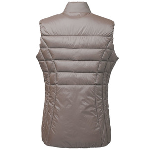 Gilet matelassé court sans manches à col montant et fermeture éclair pour femme, collection Hiver 2026 – Tendance et Chaud pour l'extérieur - Product Image 6