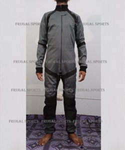 Combinaison de Parachutisme Unisexe Gris Noir en Polyester et Nylon pour Adulte, Coupe Ajustée, Idéale pour les Tests en Tunnel à Vent - Product Image 1