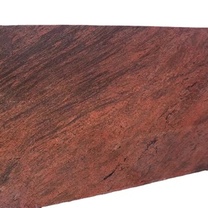 Meilleur prix pour des dalles de granit rouge multicolore, polies, design moderne, pour plans de travail de villa, luxe, haute résistance, grande dalle, Inde - Product Image 5