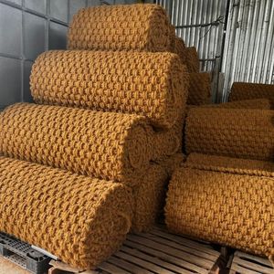 BEST CHOICE 2026 Coir Entrance <b>Mat</b> Durable Fiber Strong Scraping and Moisture Absorbing Stable Grip Use - Product Image 3