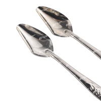 12cm petite cuillère à main pour bébé oiseaux cuillère à manger en acier inoxydable léger cuillère à nourriture oiseau médicaments fournitures pour oiseaux