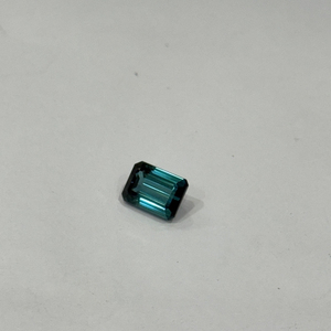 Tourmaline Indigo Naturelle Taille Émeraude 5 carats, Indigolite de Madagascar Non Traité, Qualité AAA, Gemme Prête à l'emploi, Propre à la Loupe - Product Image 6