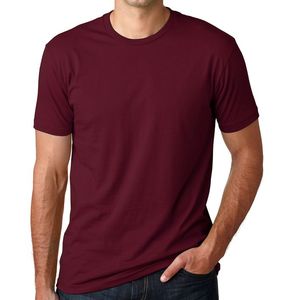 T-shirts noirs personnalisés pour hommes, manches courtes, col rond, 100 % coton peigné, logo frontal, style formel, coupe ample, anti-boulochage, été - Product Image 2
