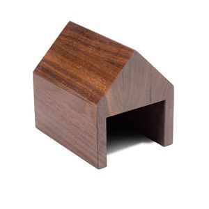 Best Trending Hut Shaped Design Wooden Lantern Home Decoration Candle Holder Vintage Design Look Table <b>top</b> Living Room Decor - Product Image 3