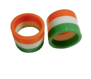 Meilleur porte-anneau de serviette en bois tricolore écologique stocké décor de table minimaliste pour la maison et le restaurant - Product Image 1