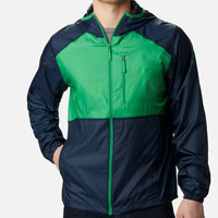 Chaqueta Cortavientos con Capucha para Hombre, Invierno, Impermeable, Transpirable, Secado Rápido, Forro de Nailon/Poliéster, Venta al Por Mayor