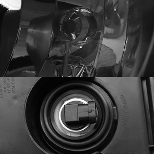 Fari anteriori per Freightliner Cascadia 2008-2016, gruppo completo con alloggiamento nero, alogeni, coppia sinistra e destra inclusa, sistemi di illuminazione per camion - Product Image 5