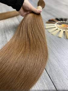 Vente chaude en vrac cheveux brun foncé cuticule cheveux alignés Extensions de cheveux - Product Image 5