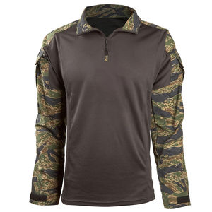 Camisa Táctica de Alta Calidad al por Mayor, Camisa Seca de Poliéster y Algodón para Hombre, Ropa Personalizada de Fábrica Directa, Camisa Táctica de Manga Larga para Hombre - Product Image 1