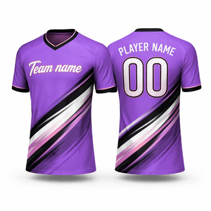 Camiseta Deportiva de Manga Corta con Sublimación Térmica Personalizada de Alta Calidad para Fútbol - Product Image 1