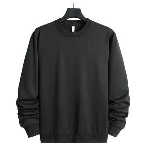 Wholesale 320Gsm High Quality Cotton Sweatshirts Custom Embroidery Logo Print Drop Shoulder Unisex Oversized O-Neck Anti-Wrinkle - Product Image 5