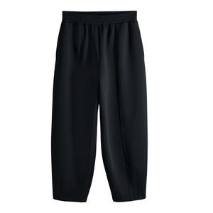 Conjunto de Dos Piezas para Mujer, Sudadera Larga Lisa con Capucha y Pantalones Anchos, Estilo Casual Deportivo, 100% Algodón Felpa - Product Image 3