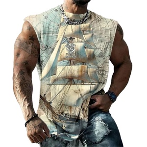 Camisetas sin mangas Unisex estilo motorista gótico 2025 camiseta interior de punto de moda de verano personalizada para hombres y mujeres ropa informal fresca - Product Image 3