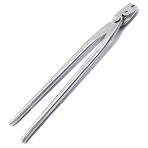 Premium Quality 11" Farrier Tools-Durable Silver Stainless Steel Horse Shoe Nail Puller Reusable for Easy Hoof Removal <b>Equipment</b> - Product Image 5