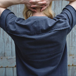 T-shirts Homme Grande Taille Effet Délavé Acide HSI OEM Tendance 2026 – Vente en Gros, Personnalisation Logo, Coton Fabriqué au Pakistan - Product Image 3