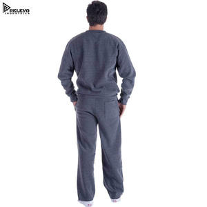 Pantalon de survêtement ample et décontracté en polyester/coton, respirant, taille mi-haute, style hip-hop, pour hommes et femmes, fabriqué au Pakistan, streetwear - Product Image 6