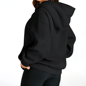 High Quality Women's Cotton Hoodies New Trending Oversized Fashion for Winter Best Selling Wholesale Hooded Tops - Product Image 3