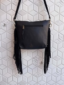 Nuevo Bolso de Mano con Flecos de Piel de Vaca, Bolso Elegante de Cuero Genuino, Oferta, Bolsos Bohemios Multiusos para Mujer - Product Image 3