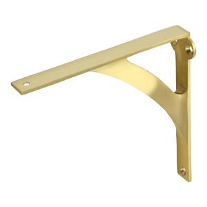 Custom Brass <b>Shelf</b> <b>Bracket</b> for Furniture Manufacturers Interior Designers Wholesale Hardware Export Supply Solutions - Product Image 1