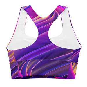 Sujetador Deportivo Largo Reversible de Alta Sujeción para Mujer, Talla Grande, Suave y Cómodo para Todo Tipo de Deportes - Product Image 5