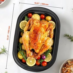 Forno da Banco per Tacchino con Temperatura Regolabile e Coperchio Autobagnante - Product Image 6