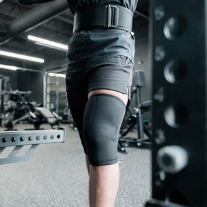 Genouillère de compression respirante pour homme avec logo personnalisé, pour la musculation, l'haltérophilie, le soutien et la protection sportive - Product Image 6