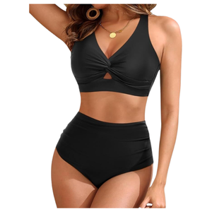 Traje de Baño Mini de Mujer, Diseño Único y Lujoso con Lentejuelas Brillantes, Tejido a Crochet, Hecho a Mano, Transpirable y Ajustado al Cuerpo, Ideal para Vacaciones en la Playa |   Trajes de Baño de Verano - Product Image 2