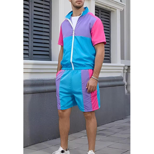 Ensemble jogging coupe-vent d'hiver en nylon/polyester de qualité supérieure pour homme, à capuche, taille élastique, coupe régulière, style personnalisé, fabriqué au Pakistan - Product Image 2