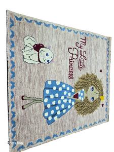 Ensemble de tapis tuftés en laine fine antique moderne 100% Techniques tissées en coton de haute qualité faites à la main pour le salon - Product Image 2