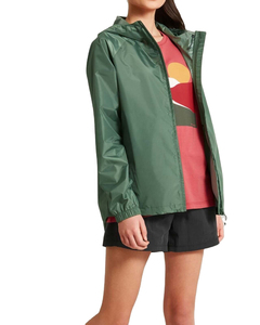<b>Women</b> Color Block Windbreaker <b>Jacket</b> <b>Lightweight</b> Hooded Casual Outdoor Sports Wear Breathable Zip Up Coat - Product Image 6