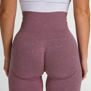 Venta al por mayor de deportes personalizados Crossover cintura Fitness Leggings mujeres Legging para el gimnasio Fitness ropa deportiva para las mujeres - Product Image 5