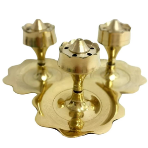 Lampe à huile en laiton Arti Deepak Deepam pour le temple et la décoration de la maison au meilleur prix de gros - Product Image 6