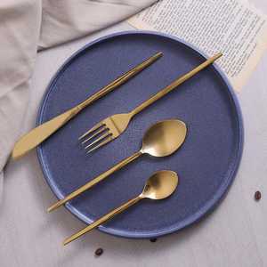 Ensemble de couverts en or de qualité supérieure, couverts en acier inoxydable pour la salle à manger, la cuisine, le restaurant, l'hôtel et l'utilisation quotidienne à table - Product Image 5