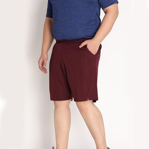 Shorts pour hommes de taille standard, design tendance, couleur unie, impression de logo personnalisée, séchage rapide, respirant, antibactérien, décontracté - Product Image 3