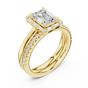 Anillo de Compromiso Solitario con Diamante de Laboratorio, Anillo de Plata de Lujo para Bodas y Fiestas - Product Image 2